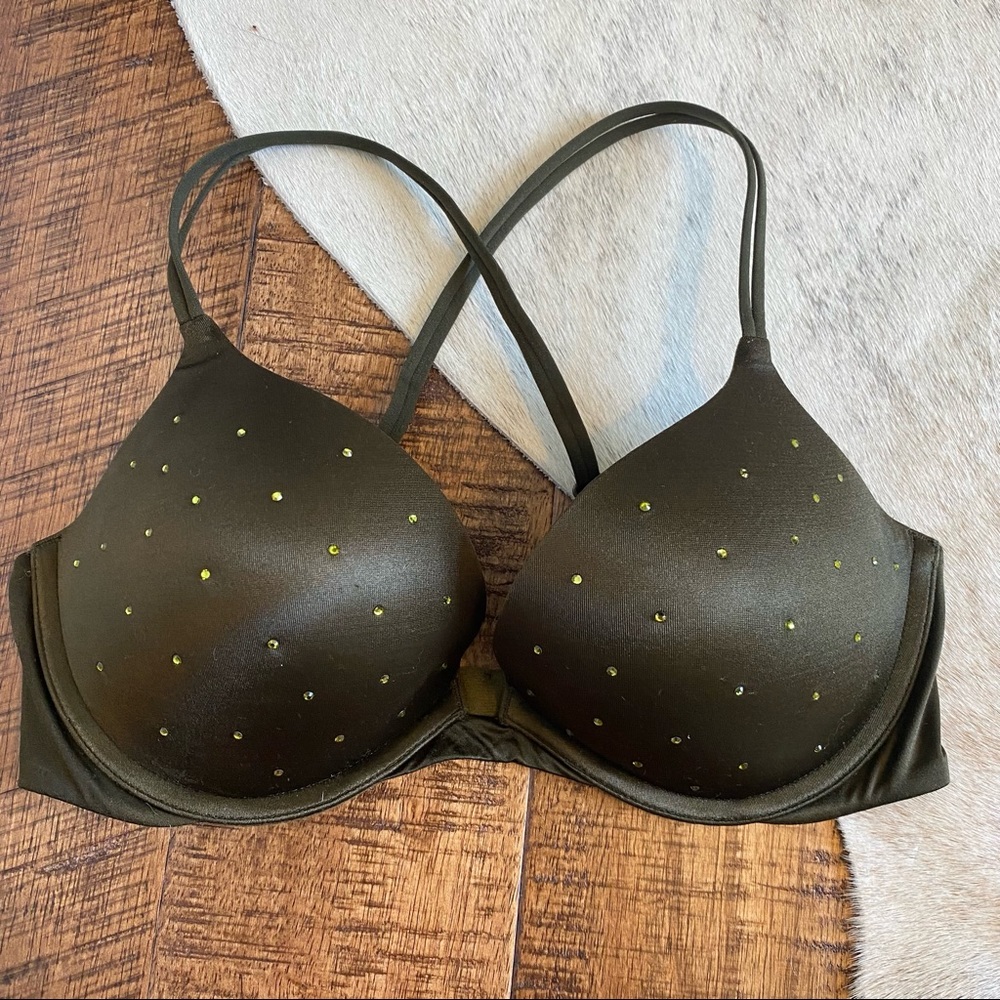 VS Very Sexy Jeweled Push Up Bra